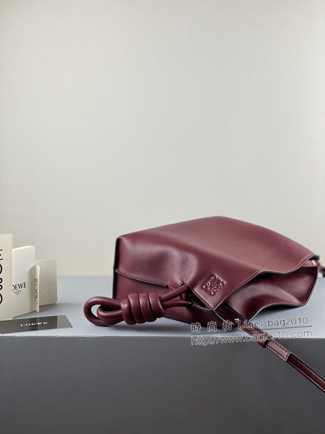 LOEWE包包 羅意威Flamenco繩結包 羅意威肩背斜挎手拿包 10855  tcl1406